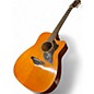 Used Yamaha A1M Natural Acoustic Electric Guitar