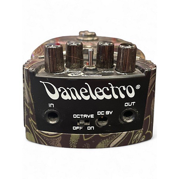Used Danelectro BLACK PAISLEY LIQUID METAL Effect Pedal