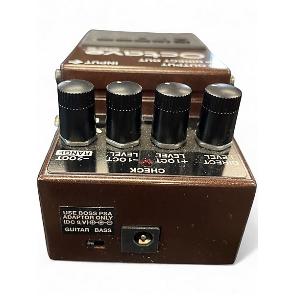 Used BOSS oc-5 Effect Pedal