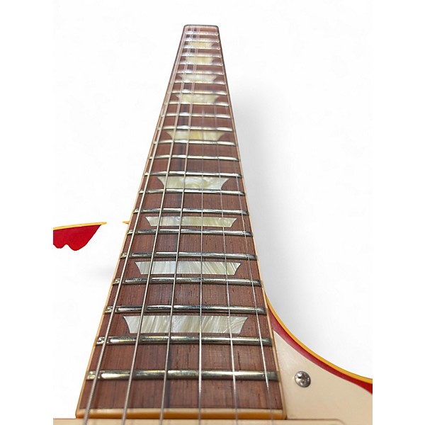 Used 2003 Gibson R8 Les Paul Brazilian Rosewood Washed Cherry Solid Body Electric Guitar