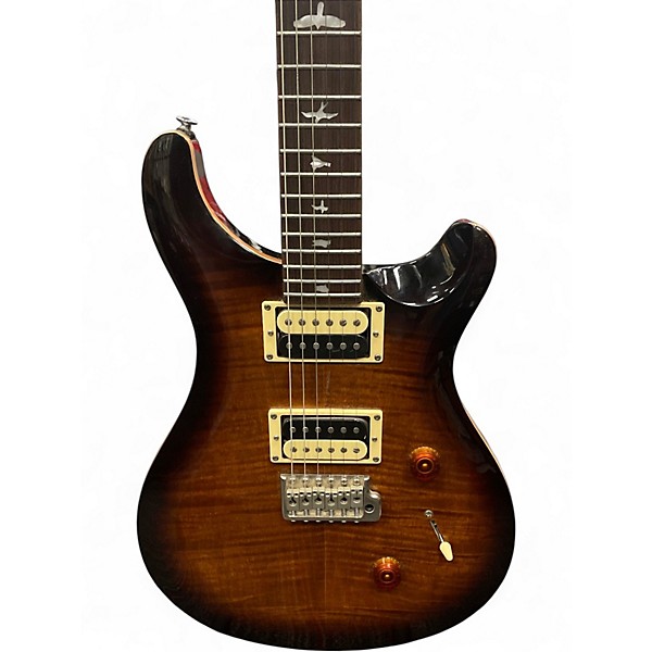 Used 2020s PRS SE Custom 24 2 Color Sunburst Solid Body Electric Guitar