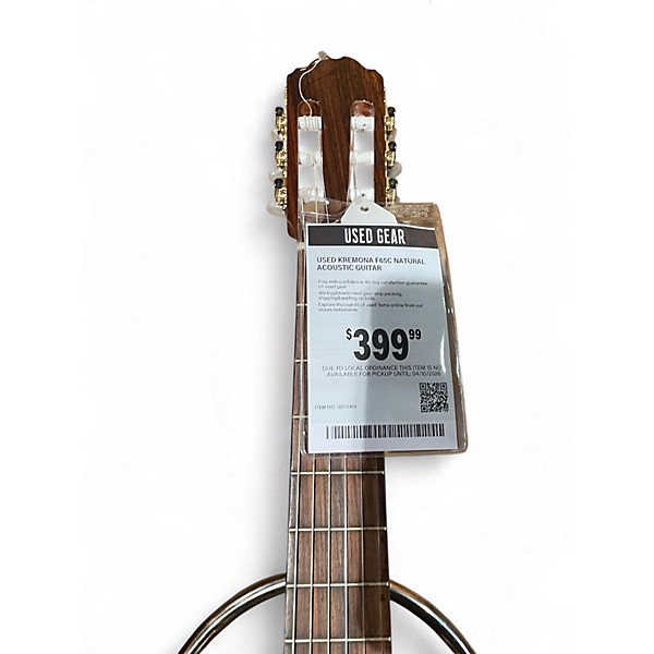 Used Kremona f65c Natural Acoustic Guitar