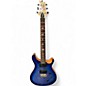 Used PRS SE Custom 24 Trans Blue Solid Body Electric Guitar thumbnail