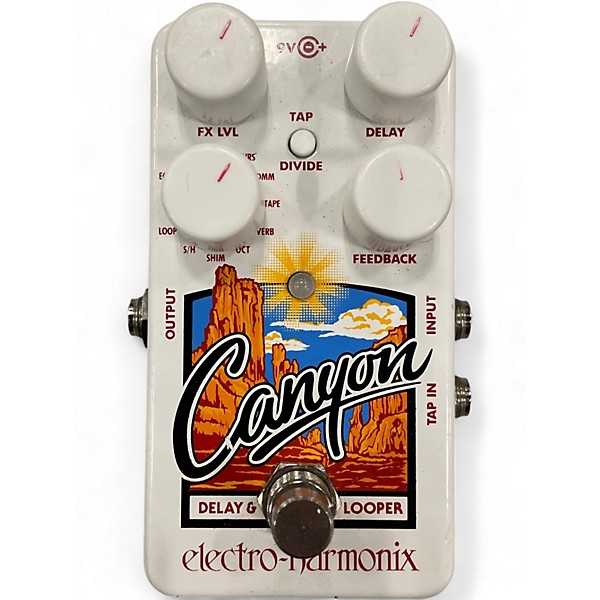 Used Electro-Harmonix Canyon Delay and Looper Effect Pedal