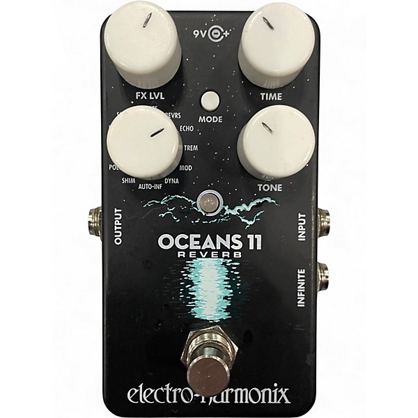 Used Electro-Harmonix Oceans 11 Reverb Effect Pedal