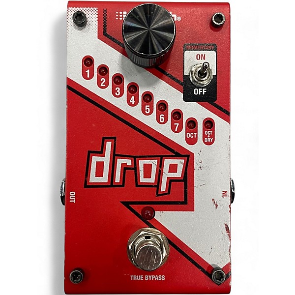 Used DigiTech The Drop Polyphonic Drop Tune Pitch-Shifter Effect Pedal