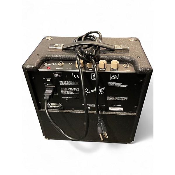 Used Fender Rumble 15 15W 1X8 Bass Combo Amp
