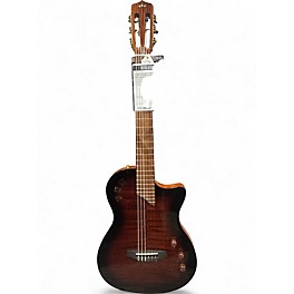 Used Cordoba stage edge burst Classical Acoustic Electric Guitar