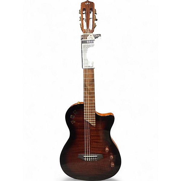 Used Cordoba stage edge burst Classical Acoustic Electric Guitar
