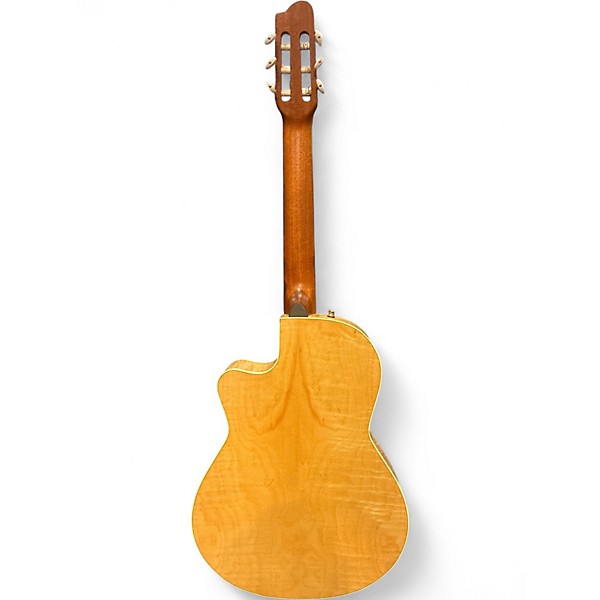 Used Godin Arena Concert CW EQ Flame Maple Classical Acoustic Electric Guitar