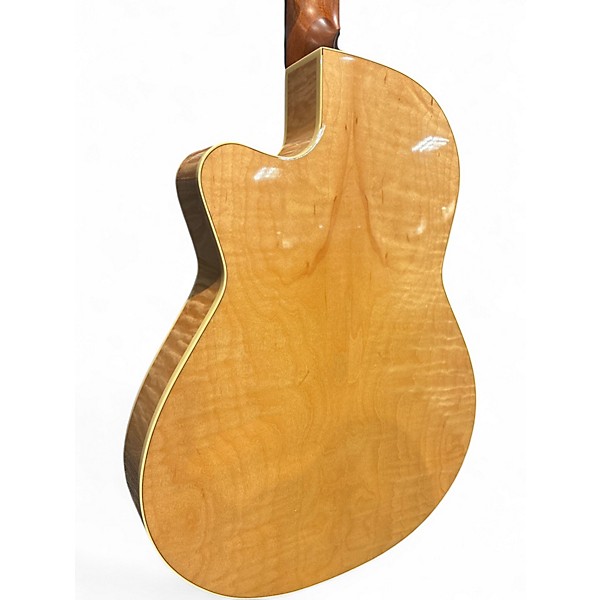 Used Godin Arena Concert CW EQ Flame Maple Classical Acoustic Electric Guitar