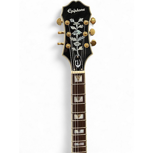 Used Epiphone Sheraton II EBONY Hollow Body Electric Guitar