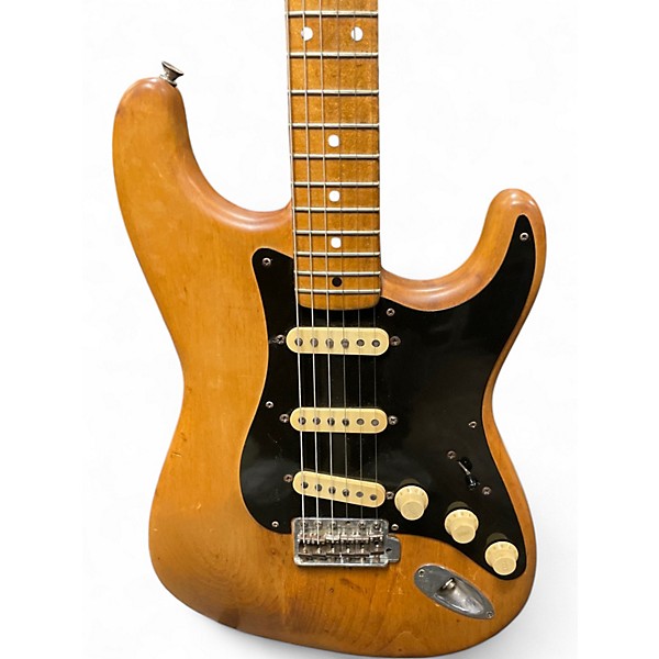 Vintage 1958 Fender Stratocaster (refin) stripped and refinished to natural Solid Body Electric Guitar