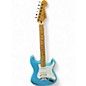 Used 2024 Fender PLAYER II STRATOCASTER HSS AQUA Solid Body Electric Guitar thumbnail