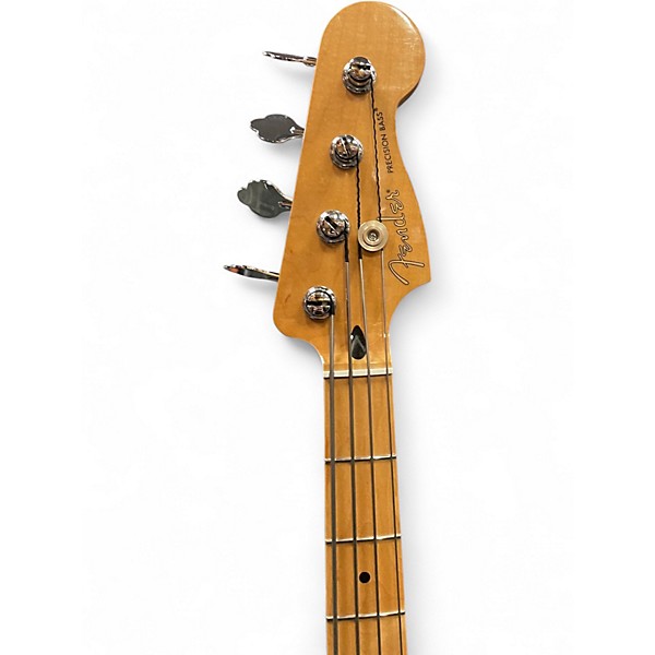 Used 2019 Fender Player Precision Bass Black Electric Bass Guitar