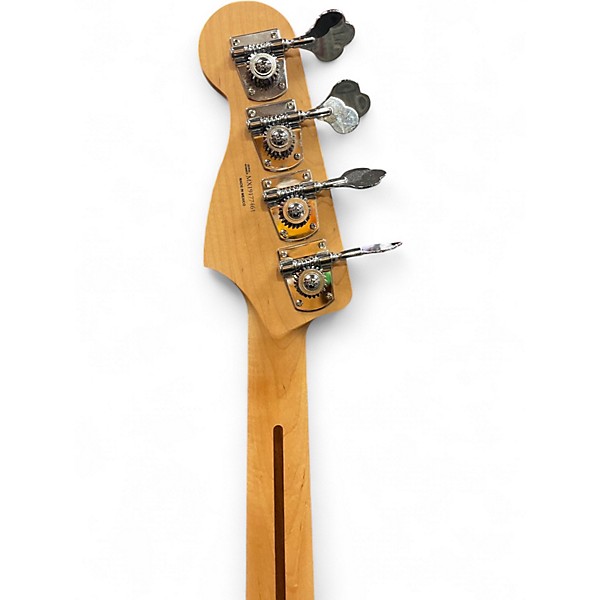 Used 2019 Fender Player Precision Bass Black Electric Bass Guitar