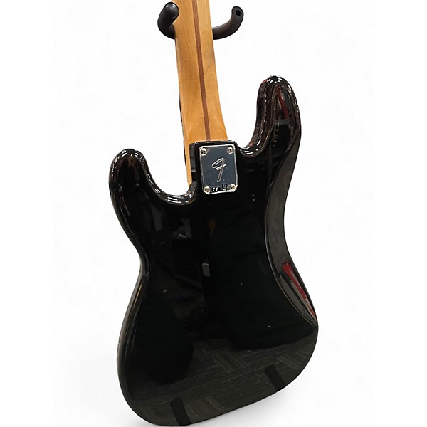 Used 2019 Fender Player Precision Bass Black Electric Bass Guitar
