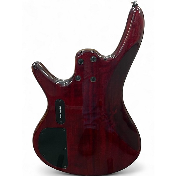 Used Ibanez GSR200 Trans Red Electric Bass Guitar