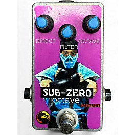 Used Celebrity Pedals sub zero octaver Effect Pedal