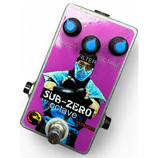 Used Celebrity Pedals  sub zero octaver Effect Pedal