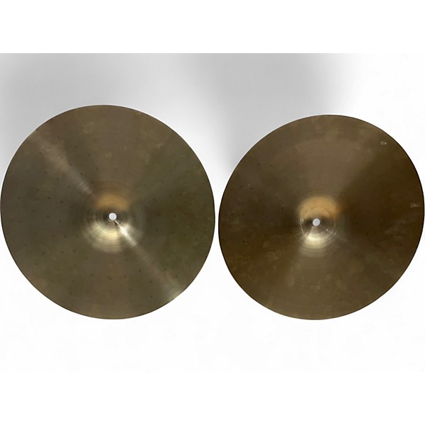 Used Wuhan 14in 457 HEAVY METAL HIHAT PAIR Cymbal