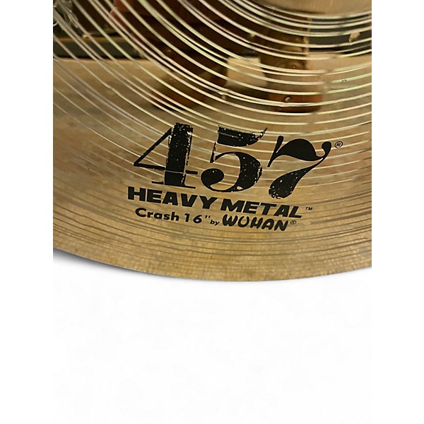 Used Wuhan 16in 457 HEAVY METAL CRASH Cymbal