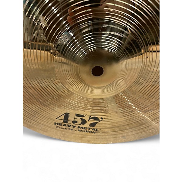 Used Wuhan 16in 457 HEAVY METAL CRASH Cymbal