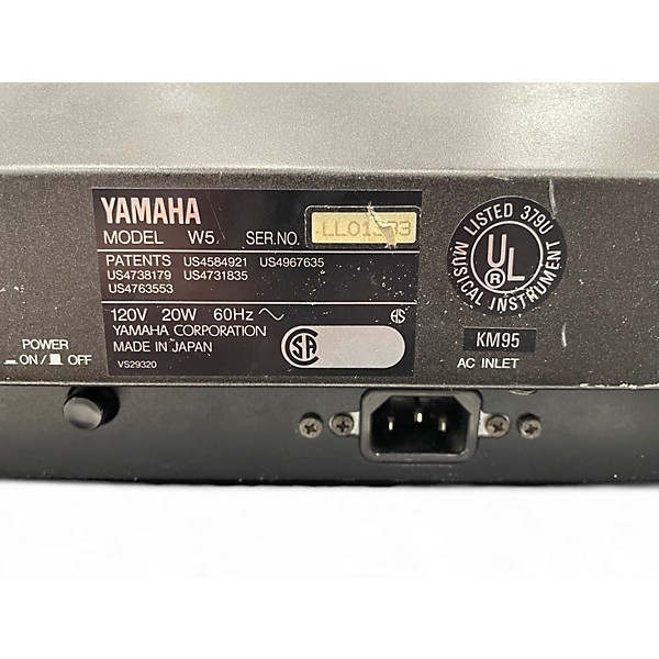 Vintage 1994 Yamaha W5 Keyboard Workstation