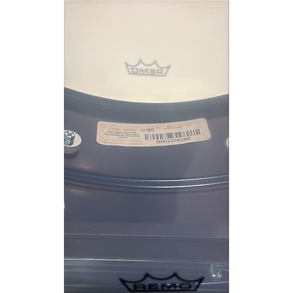 Used Ludwig 14in BluePhonic Snare Drum Midnight Blue Metallic Drum