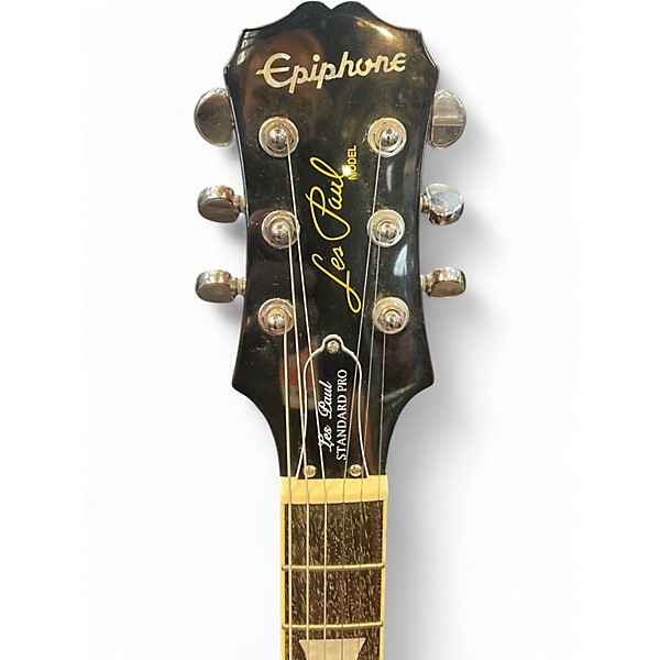 Used Epiphone Les Paul Standard Pro 2 Color Sunburst Solid Body Electric Guitar