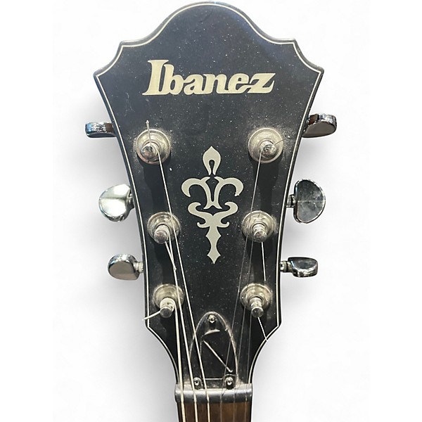 Used Ibanez AM73B Archtop Natural Hollow Body Electric Guitar