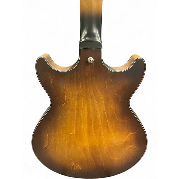 Used Ibanez AM73B Archtop Natural Hollow Body Electric Guitar