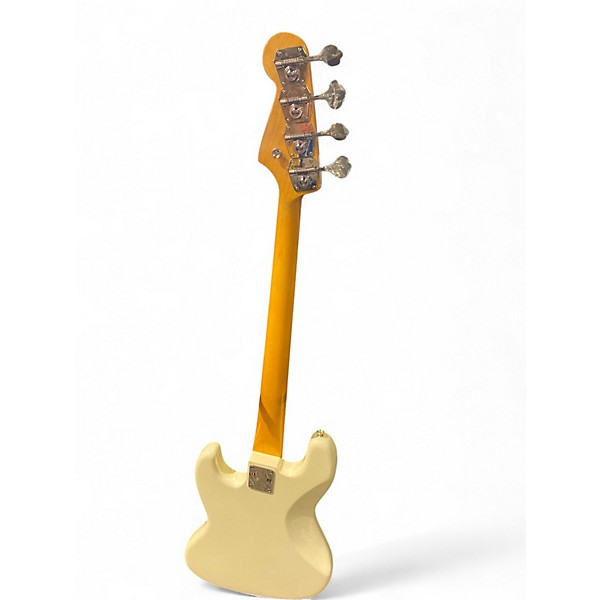 Used Fender 60th Anniversary Jazz Bass Arctic Pearl Electric Bass Guitar