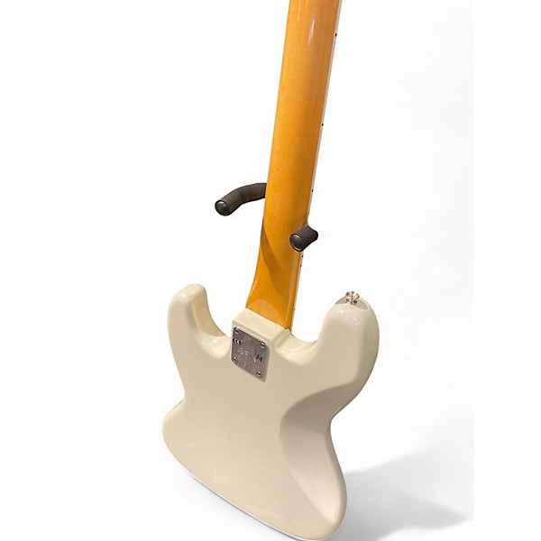 Used Fender 60th Anniversary Jazz Bass Arctic Pearl Electric Bass Guitar