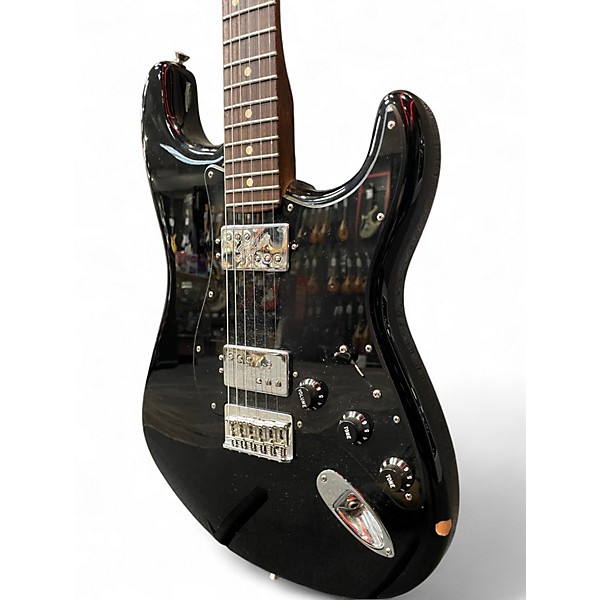 Used Fender Mod Shop HH Stratocaster  Black Solid Body Electric Guitar