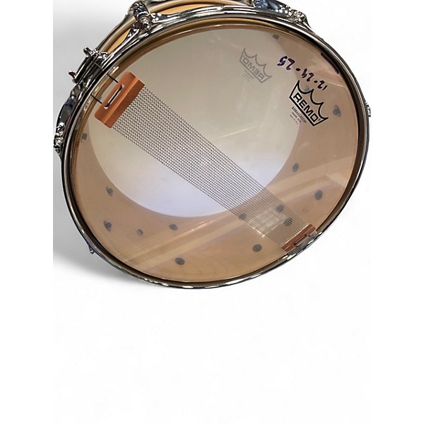 Used Pearl 6.5X14 Modern Utility Maple Snare Natural Drum