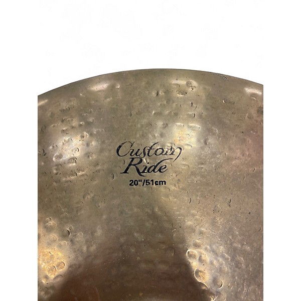 Used Zildjian 20in K CUSTOM RIDE Cymbal