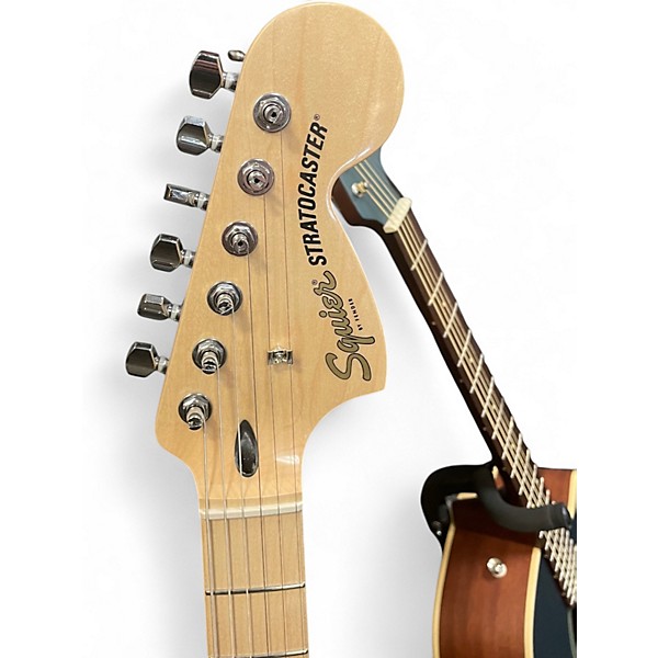 Used Squier Stratocaster HSS Lake Placid Blue Solid Body Electric Guitar