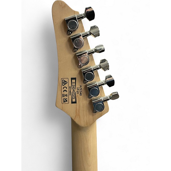 Used Ibanez AZES40 Mint Green Solid Body Electric Guitar