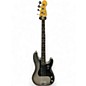 Used Fender American Professional II Precision Bass Metallic Silver Electric Bass Guitar thumbnail