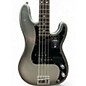 Used Fender American Professional II Precision Bass Metallic Silver Electric Bass Guitar