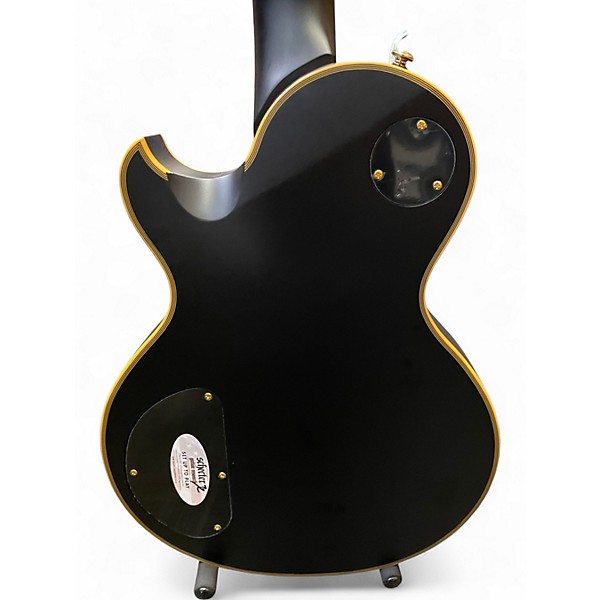 Used Schecter Guitar Research Solo II Custom  Aged Black Solid Body Electric Guitar