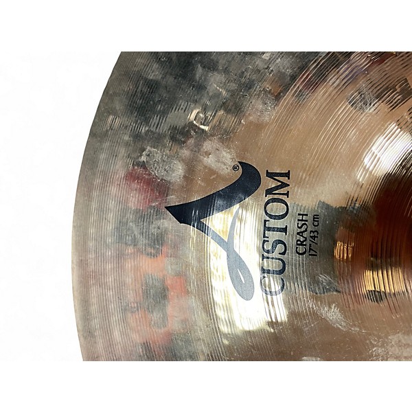 Used Zildjian 16in A Custom Crash Cymbal