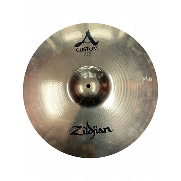 Used Zildjian 18in A Custom Crash Cymbal