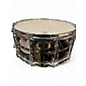 Used Pork Pie 14in BIG BLACK BOB 14' SNARE Black Chrome Drum thumbnail