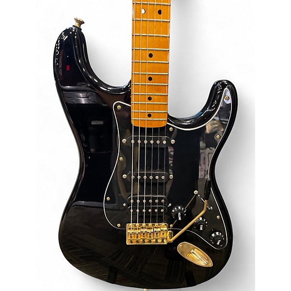 Used Squier Classic Vibe '70S Stratocaster HSS Black Solid Body Electric Guitar