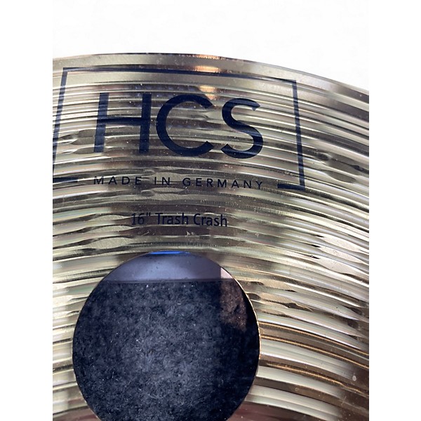 Used MEINL 16in HCS Trash Crash Cymbal 16 in Cymbal