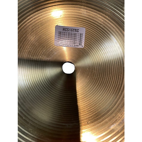 Used MEINL 16in HCS Trash Crash Cymbal 16 in Cymbal