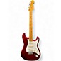 Used Fender 1957 American Vintage Hot Rod Stratocaster Candy Apple Red Solid Body Electric Guitar thumbnail