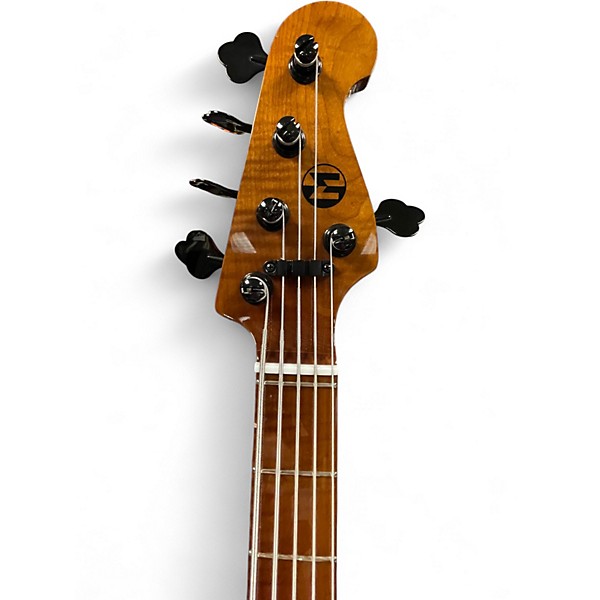 Used Maruszczyk ELWOOD CUSTOM 5 Black Electric Bass Guitar